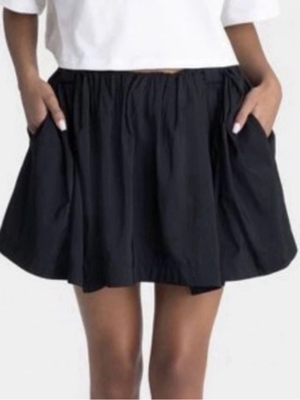 KBB by KAHLANA “The Bubble Skirt” Black Size 1X mini side pockets lined capsule